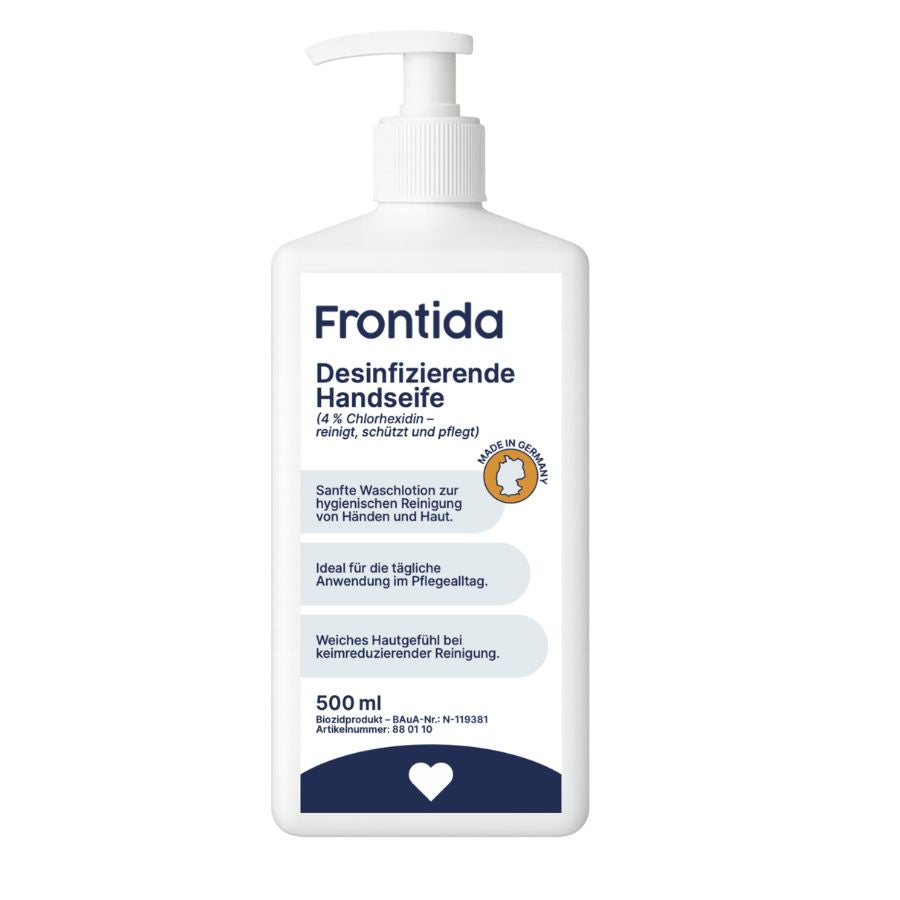 Frontida Disinfecting Hand Soap 4% CHX · 500 ml