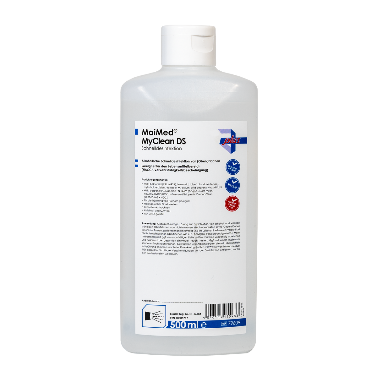Flächendesinfektion 500 ml Sprühflasche, gebrauchsfertig – Frontida